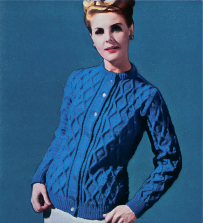 Ladies' Aran Cardigan Pattern - Image 2