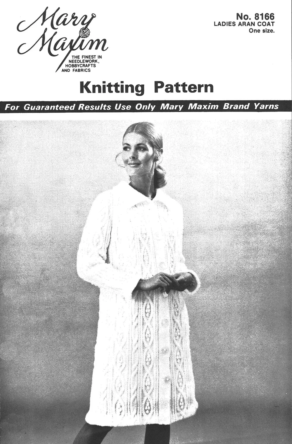 Ladies' Aran Isle Coat Pattern - Image 3