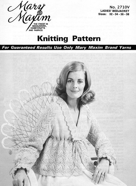 Ladies' Bed Jacket Pattern - Image 2