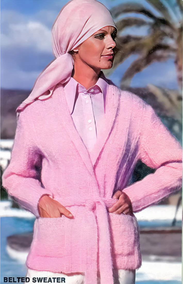 Ladies' Belted Wrap Jacket Pattern - Image 2
