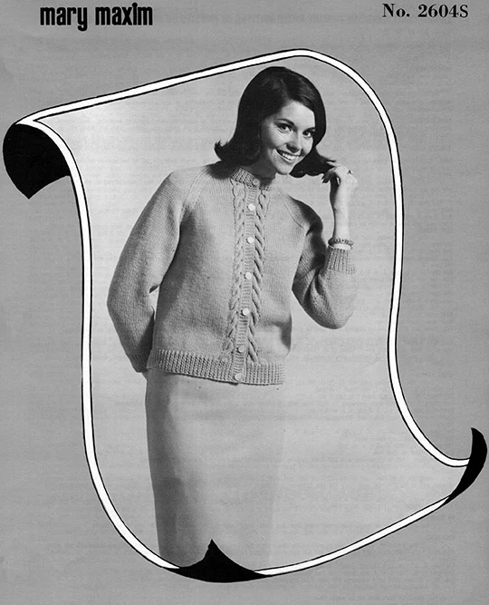 Ladies' Cable Cardigan Pattern - Image 2