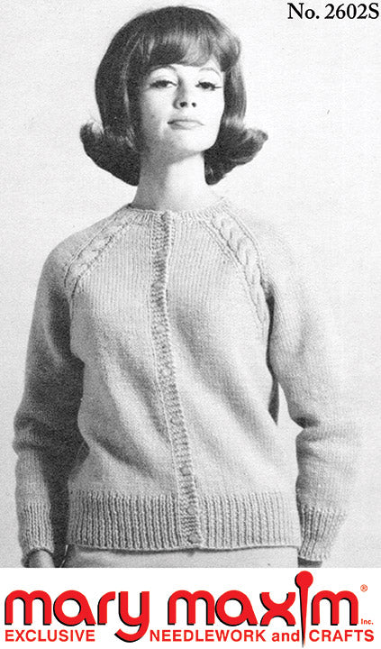 Ladies' Cable Cardigan Pattern - Image 2