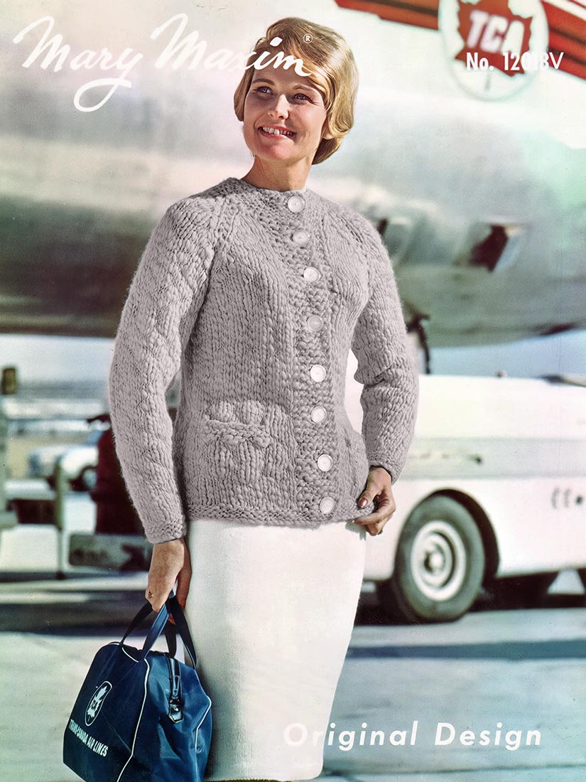 Ladies' Cardigan and Skirt Pattern - Image 2