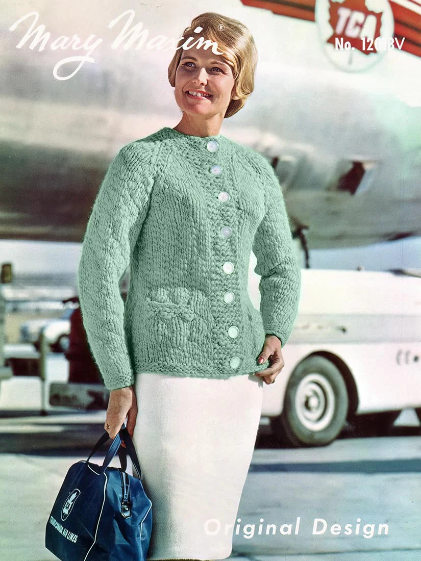 Ladies' Cardigan and Skirt Pattern - Image 3