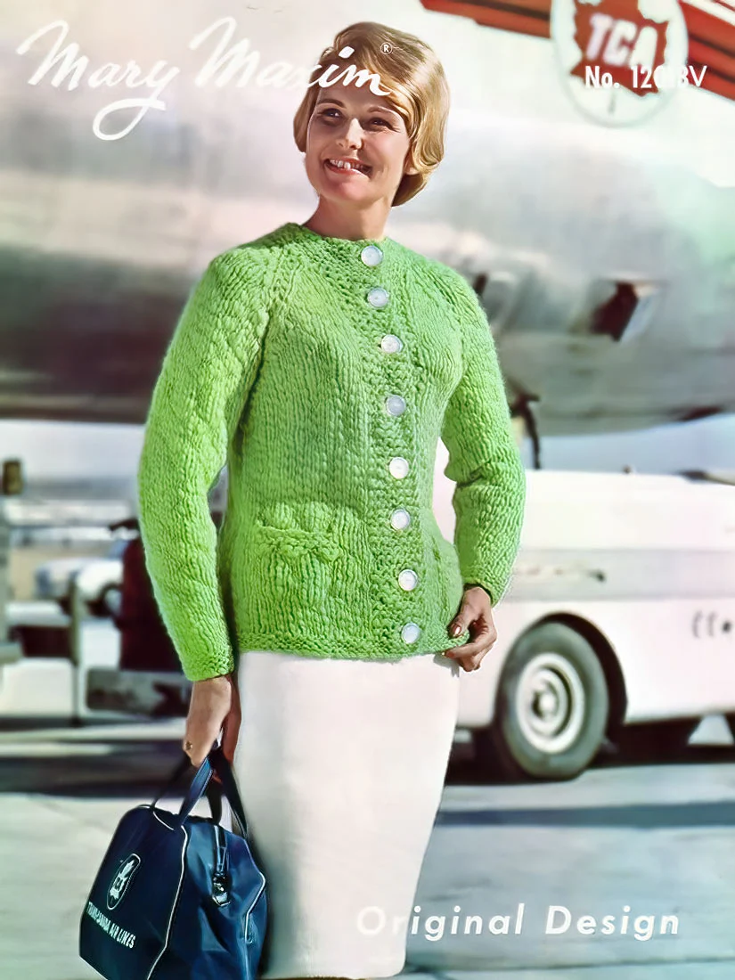 Ladies' Cardigan and Skirt Pattern - Image 4