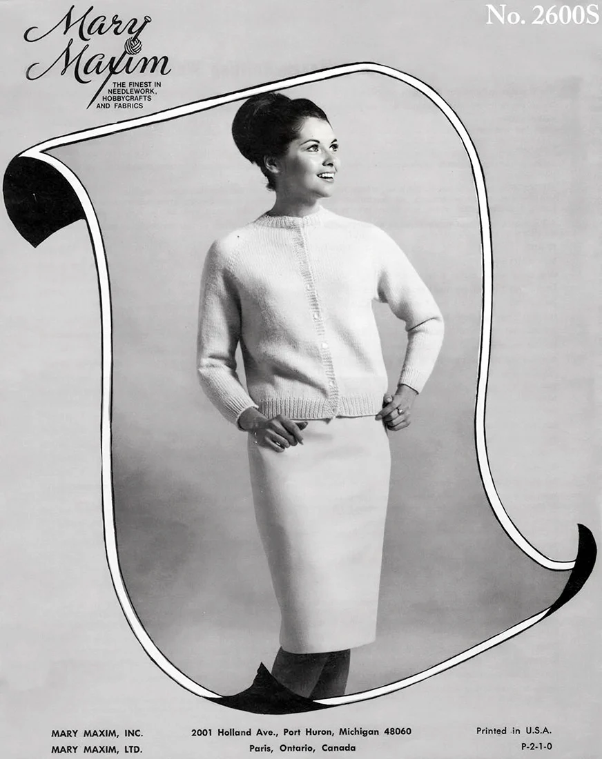 Ladies' Sport Weight Cardigan Pattern - Image 2