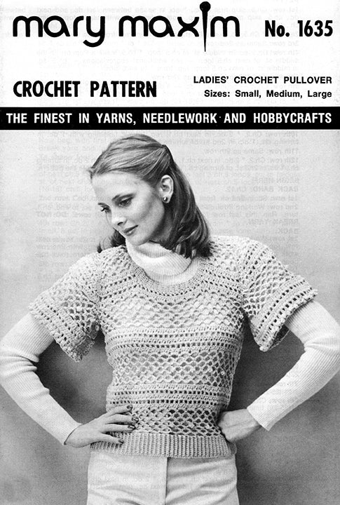 Ladies' Crochet Pullover Pattern - Image 2