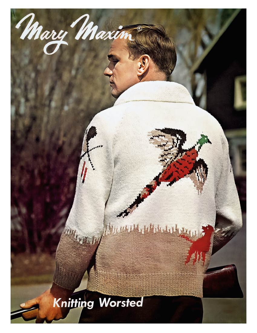 Ladies' or Youth Pheasant Cardigan Pattern - Image 2