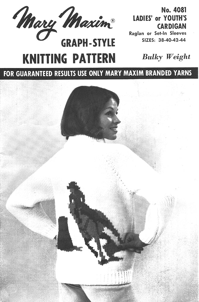 Adult's Barrel Racing Cardigan Pattern - Image 2