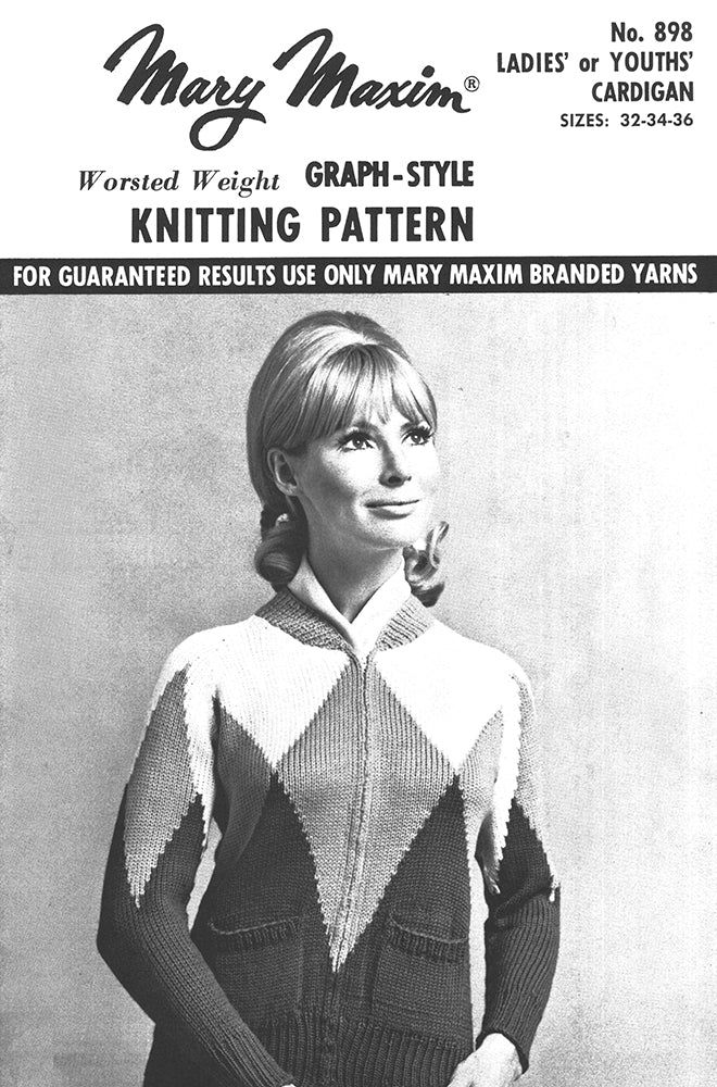Harlequin Ladies' or Youth's Cardigan Pattern - Image 2