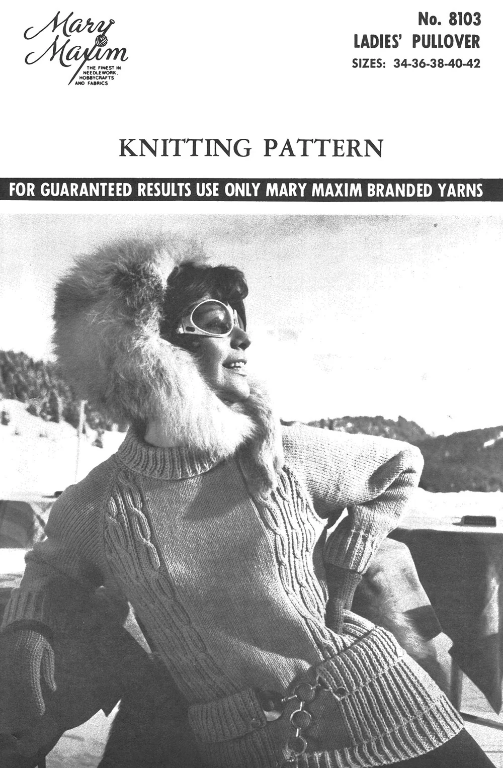 Sno-Journ Ladies' Pullover Pattern - Image 2