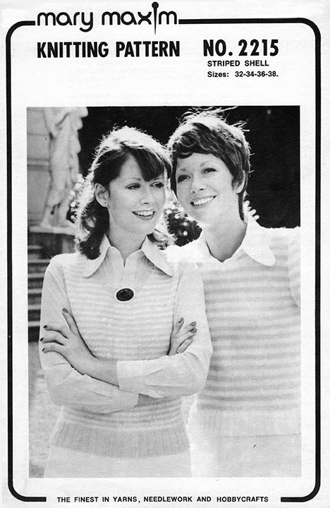 Ladies' Striped Shell Pattern - Image 2