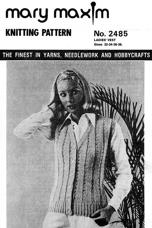 Ladies' Vest Pattern - Image 2