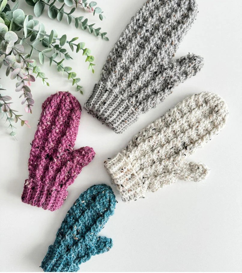 Winter Wonder Cable Mittens - Image 3