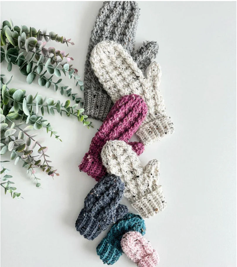 Winter Wonder Cable Mittens - Image 4