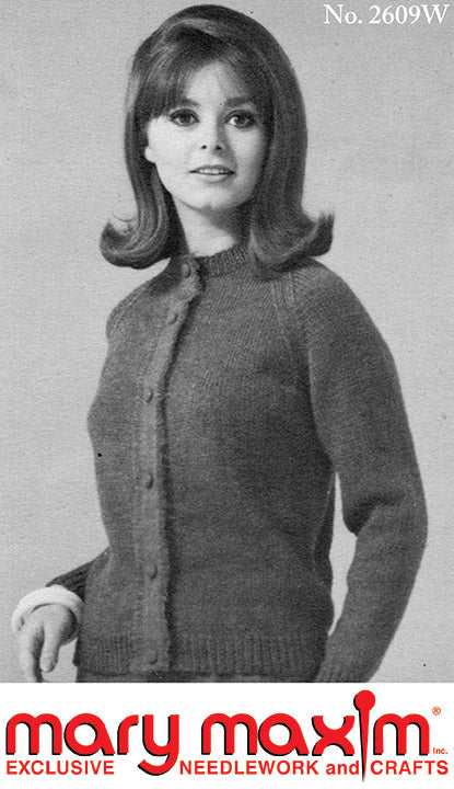 Ladies' Worsted Weight Cardigan Pattern - Image 2