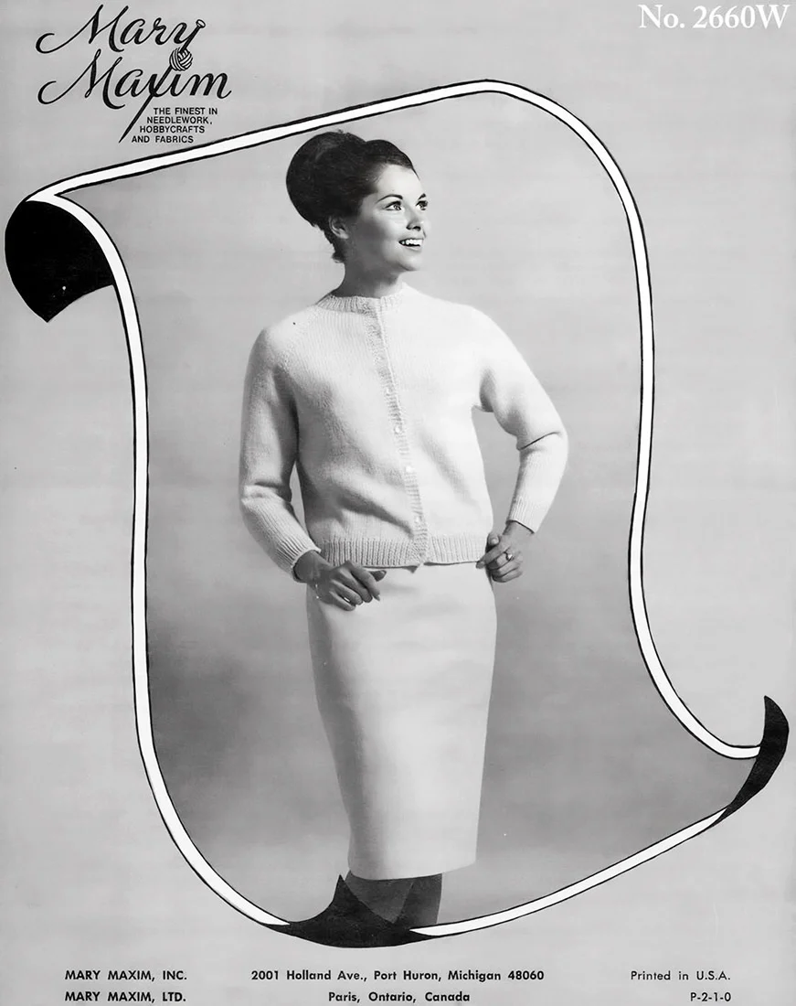 Ladies' Worsted Weight Cardigan Pattern - Image 2