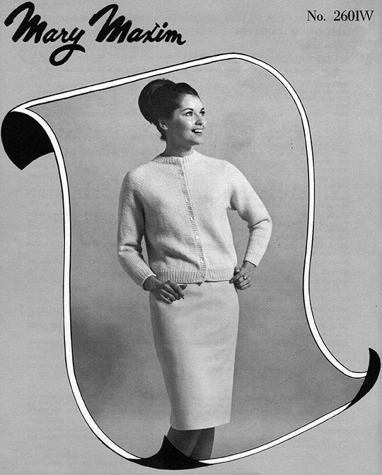Ladies' Worsted Weight Cardigan Pattern - Image 2