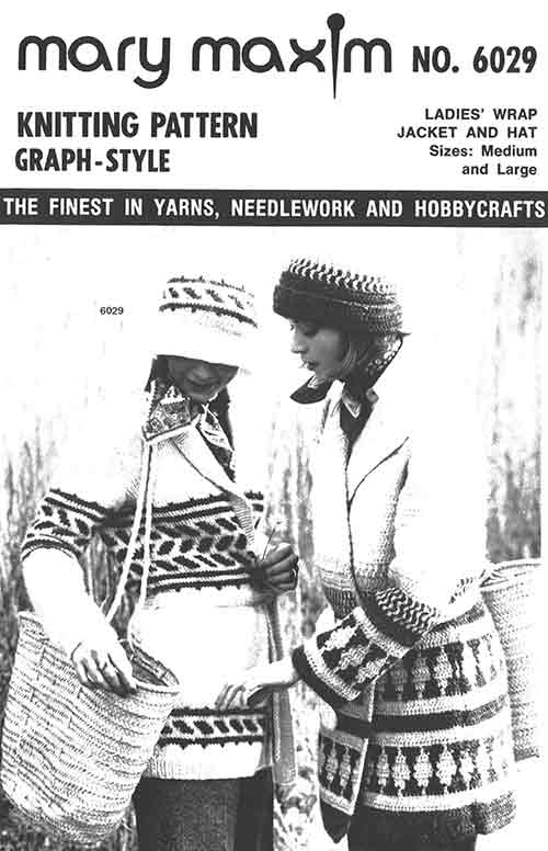 Ladies' Wrap Jacket & Hat Pattern - Image 2