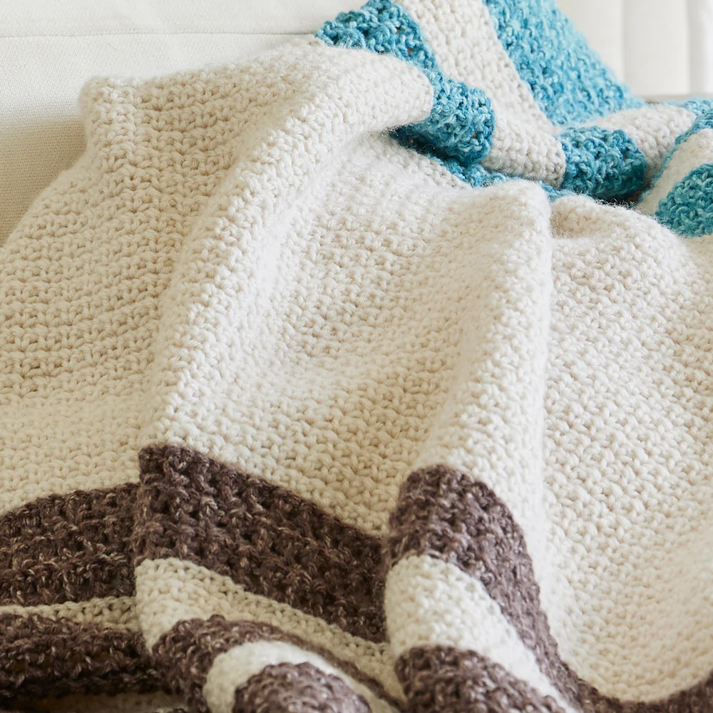 Land and Sea Crochet Blanket - Image 3