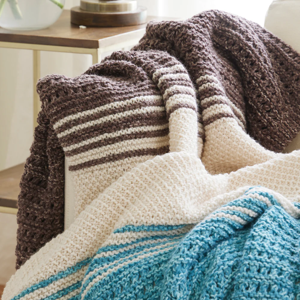 Land and Sea Knit Blanket - Image 4