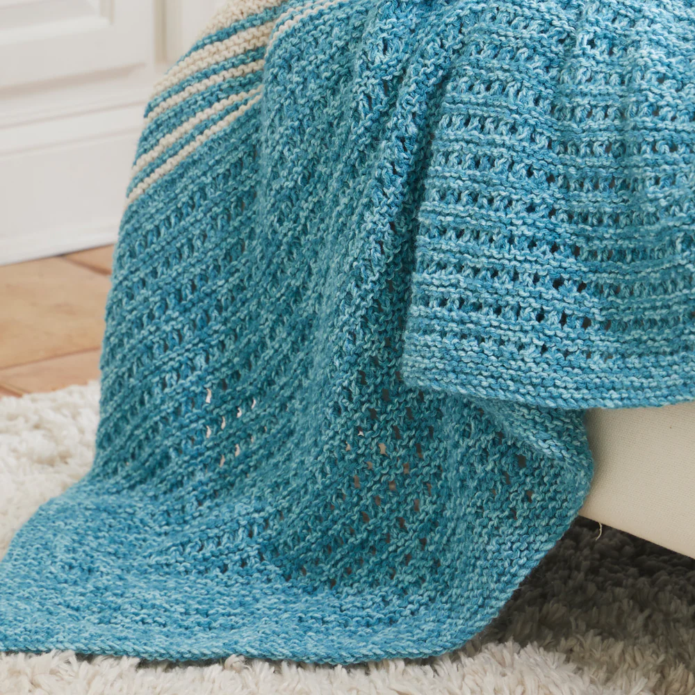 Land and Sea Knit Blanket - Image 7