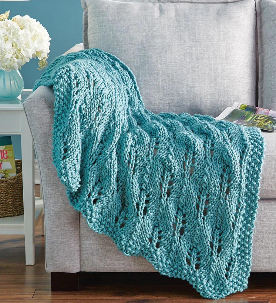 Leafy Lapghan Pattern