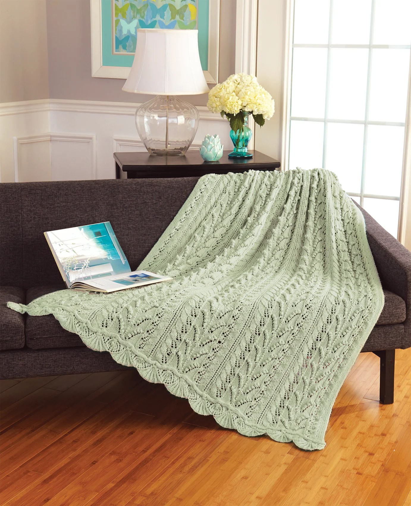 Lilies and Lace Afghan - Image 2