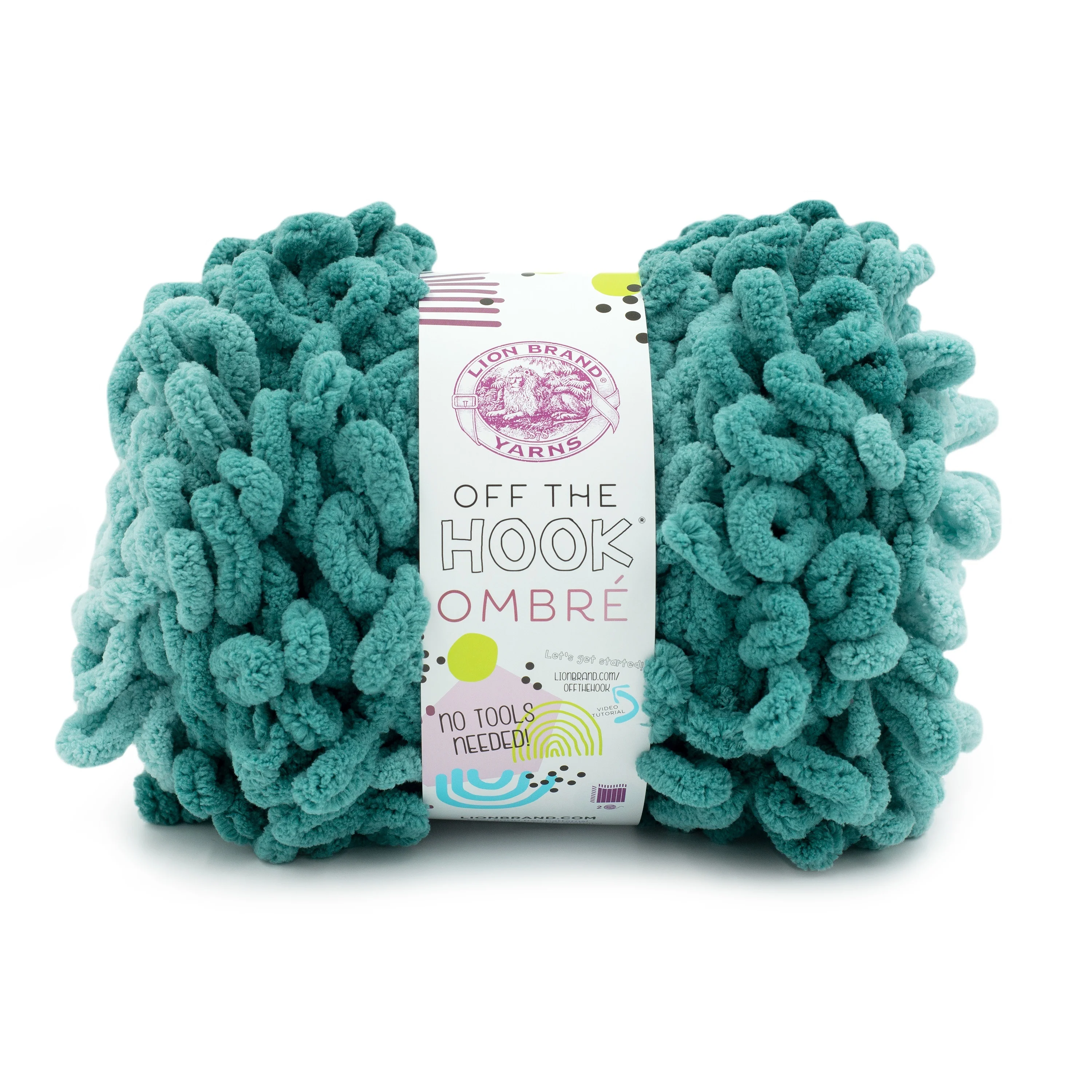 Lion Brand Off The Hook Ombre Yarn - Image 10