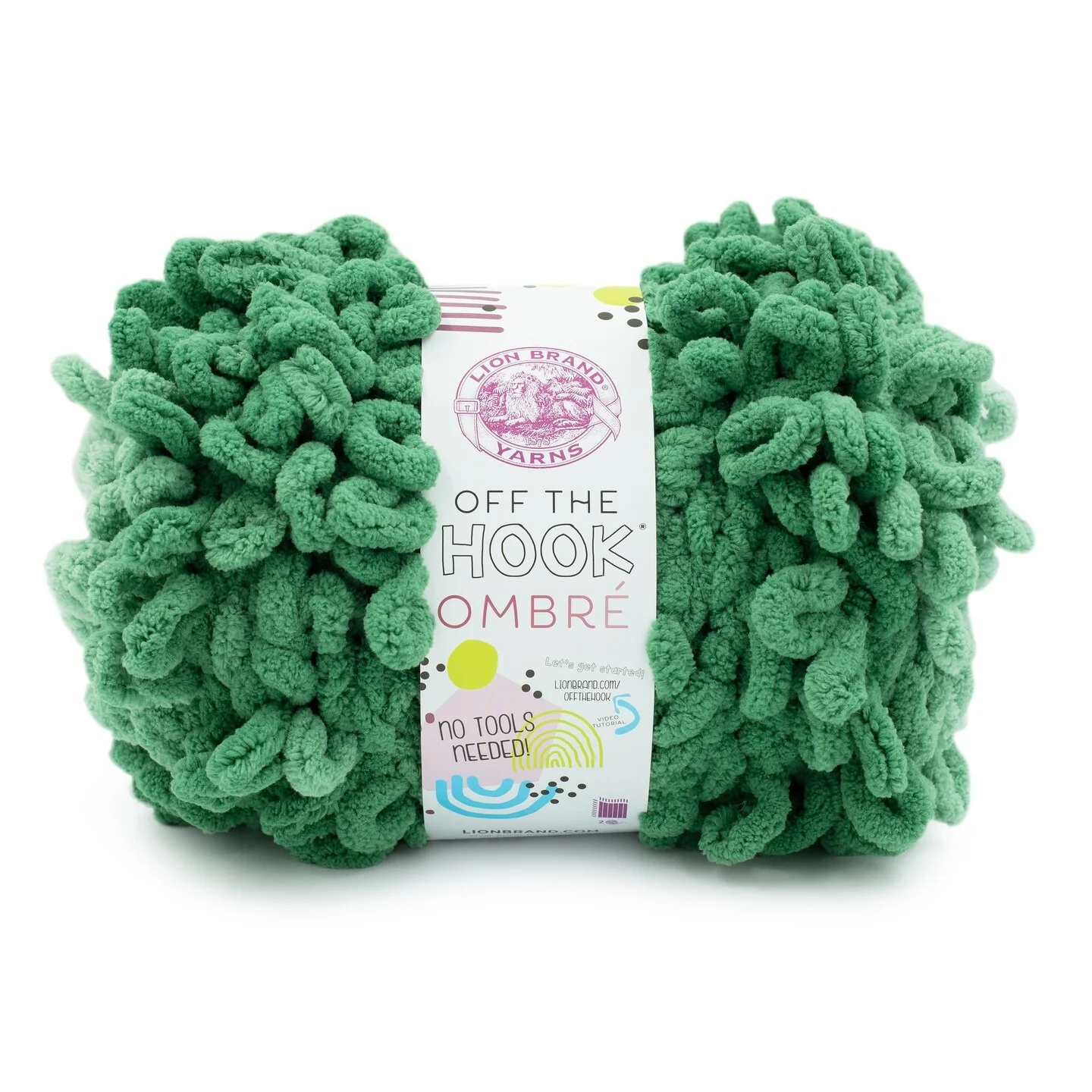 Lion Brand Off The Hook Ombre Yarn - Image 7