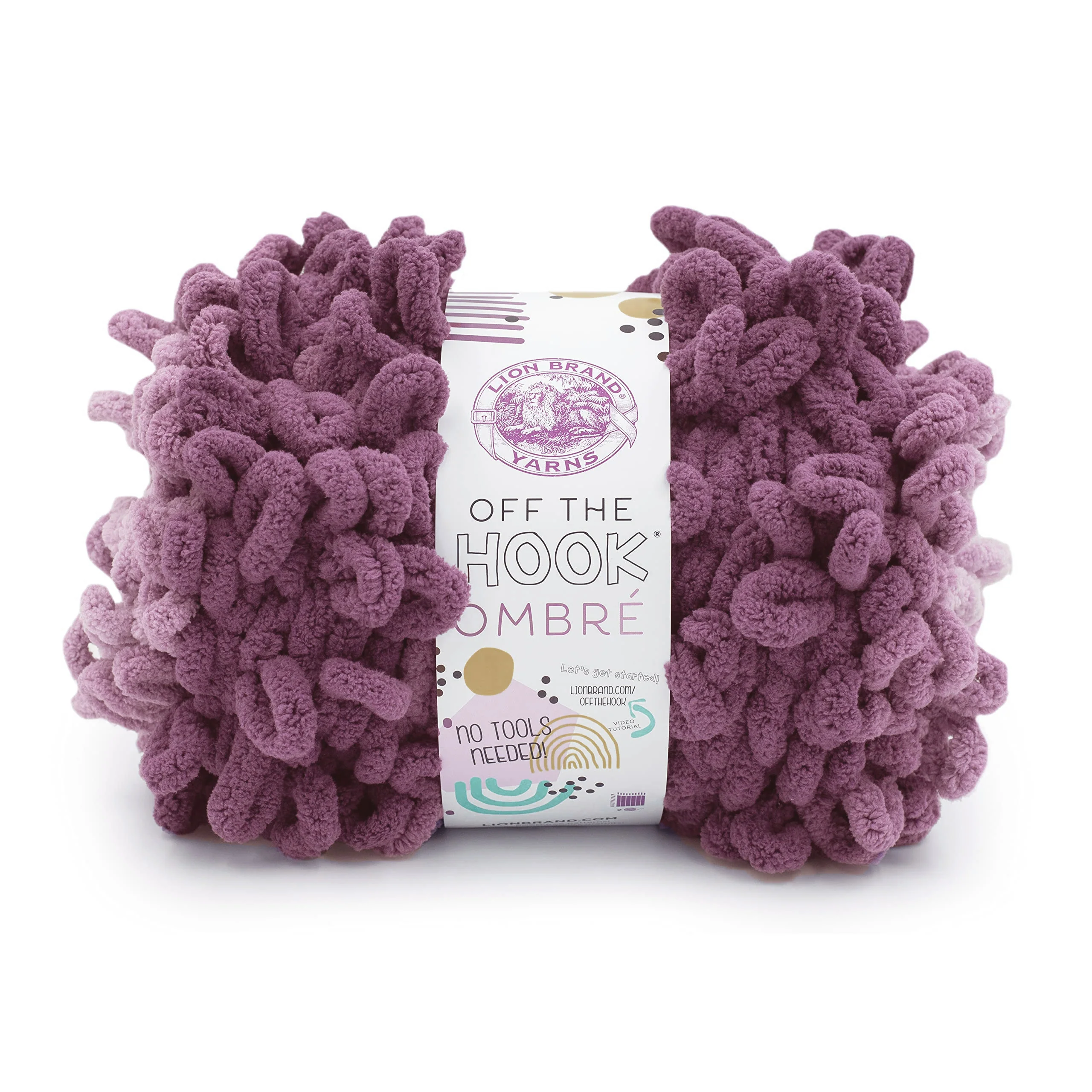 Lion Brand Off The Hook Ombre Yarn - Image 8