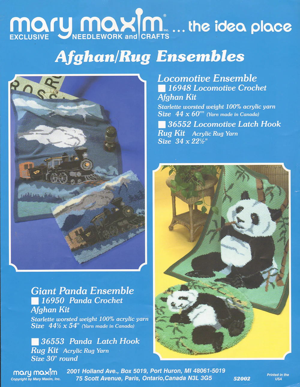 Locomotive Afghan Pattern - Image 2