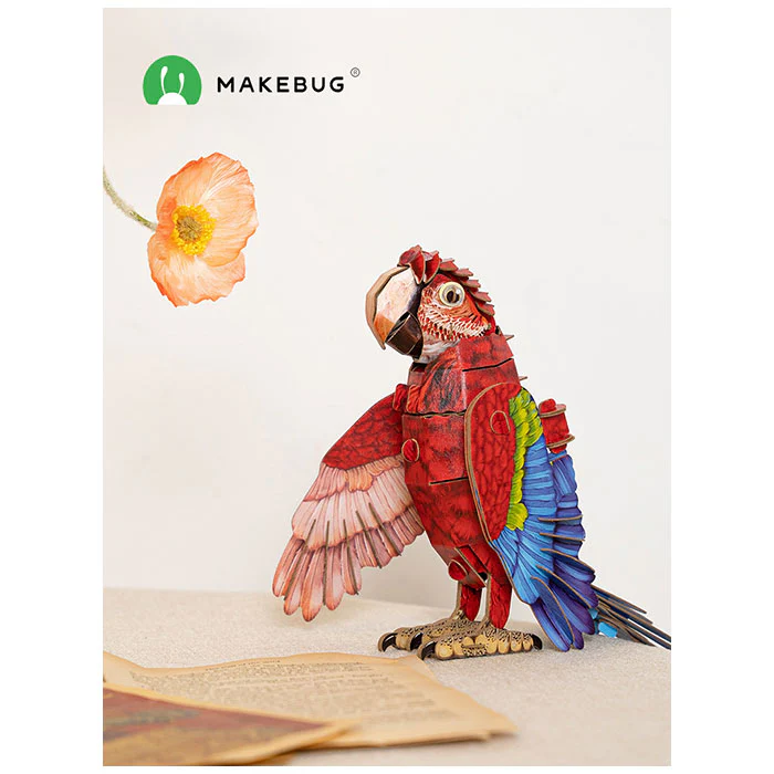 Macaw 3D Bird Puzzle - Image 2