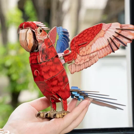 Macaw 3D Bird Puzzle - Image 3