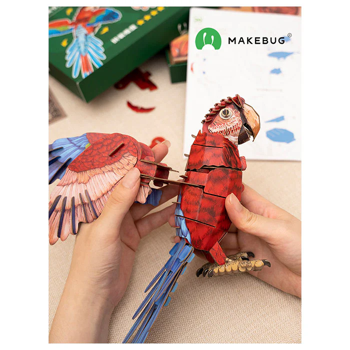 Macaw 3D Bird Puzzle - Image 6