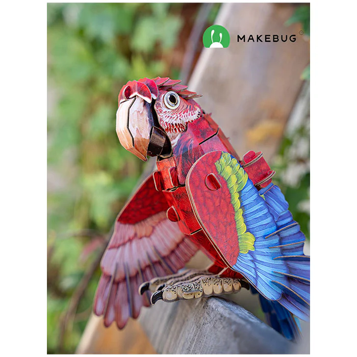 Macaw 3D Bird Puzzle - Image 8
