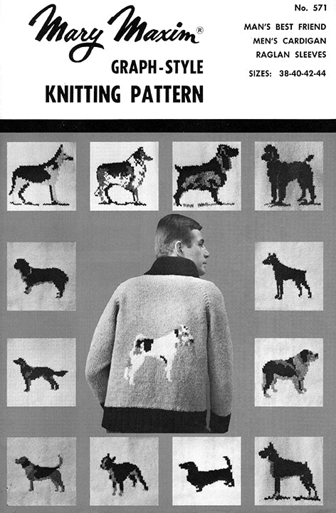 Man's Best Friend Cardigan Pattern - Image 3
