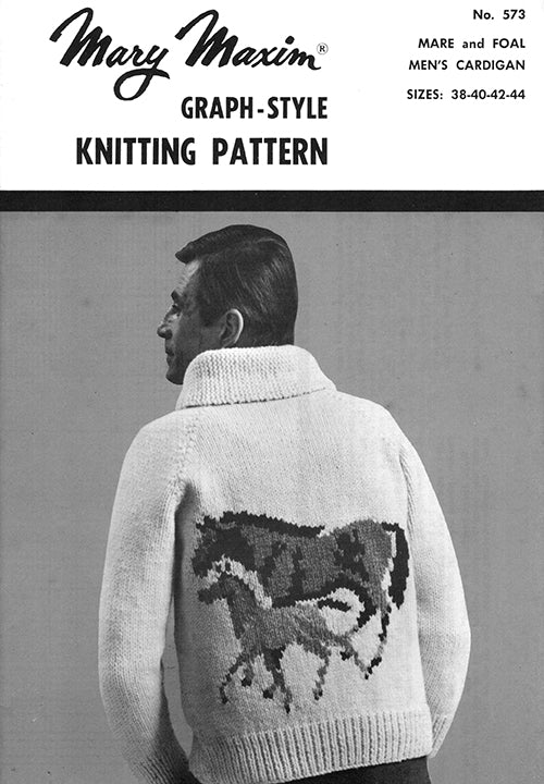 Mare and Foal Cardigan Pattern - Image 3