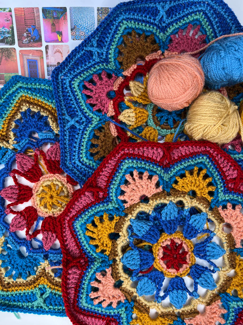 Marrakesh Persian Tiles Throw - Image 2