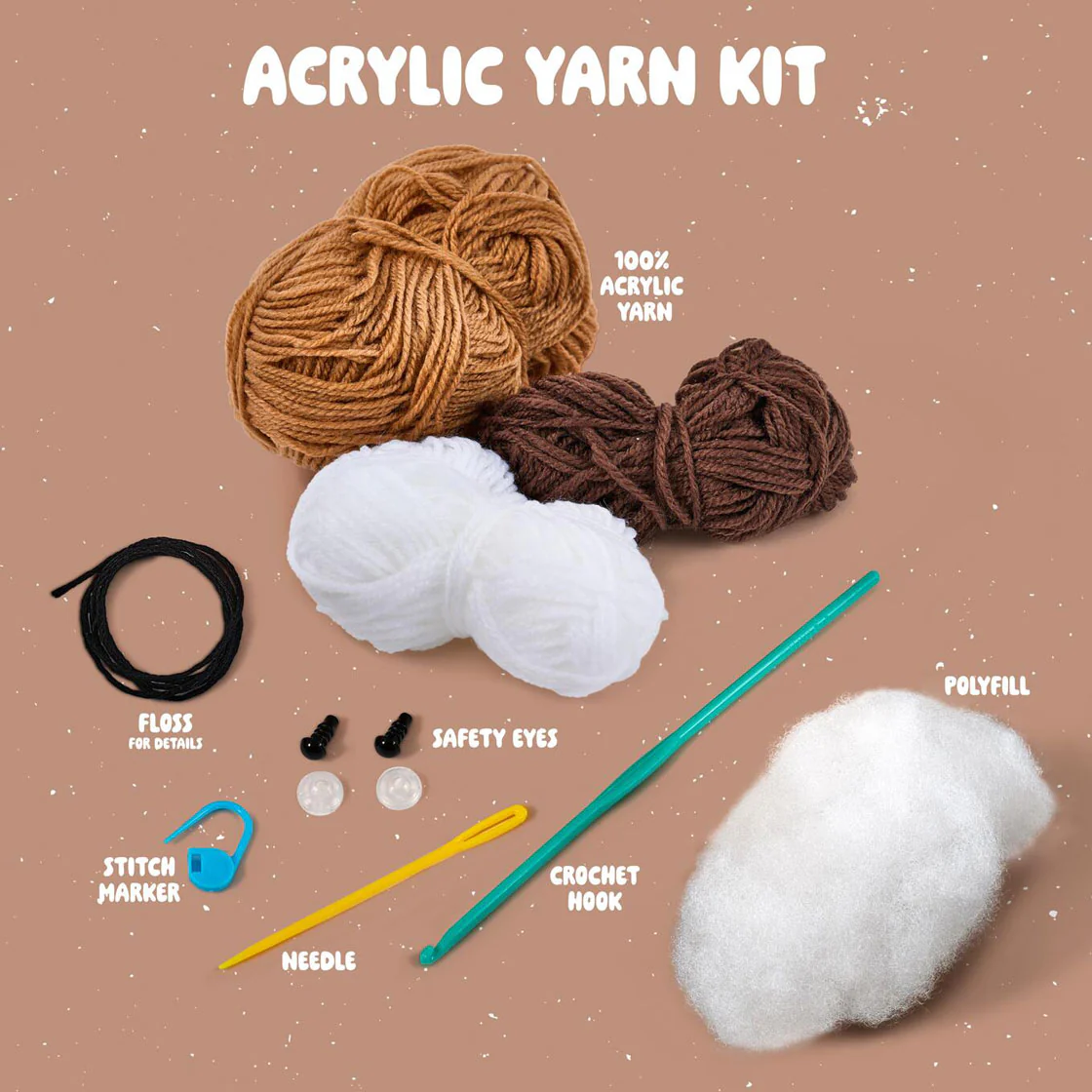 Marshy the S'mores Amigurumi Kit - Image 2