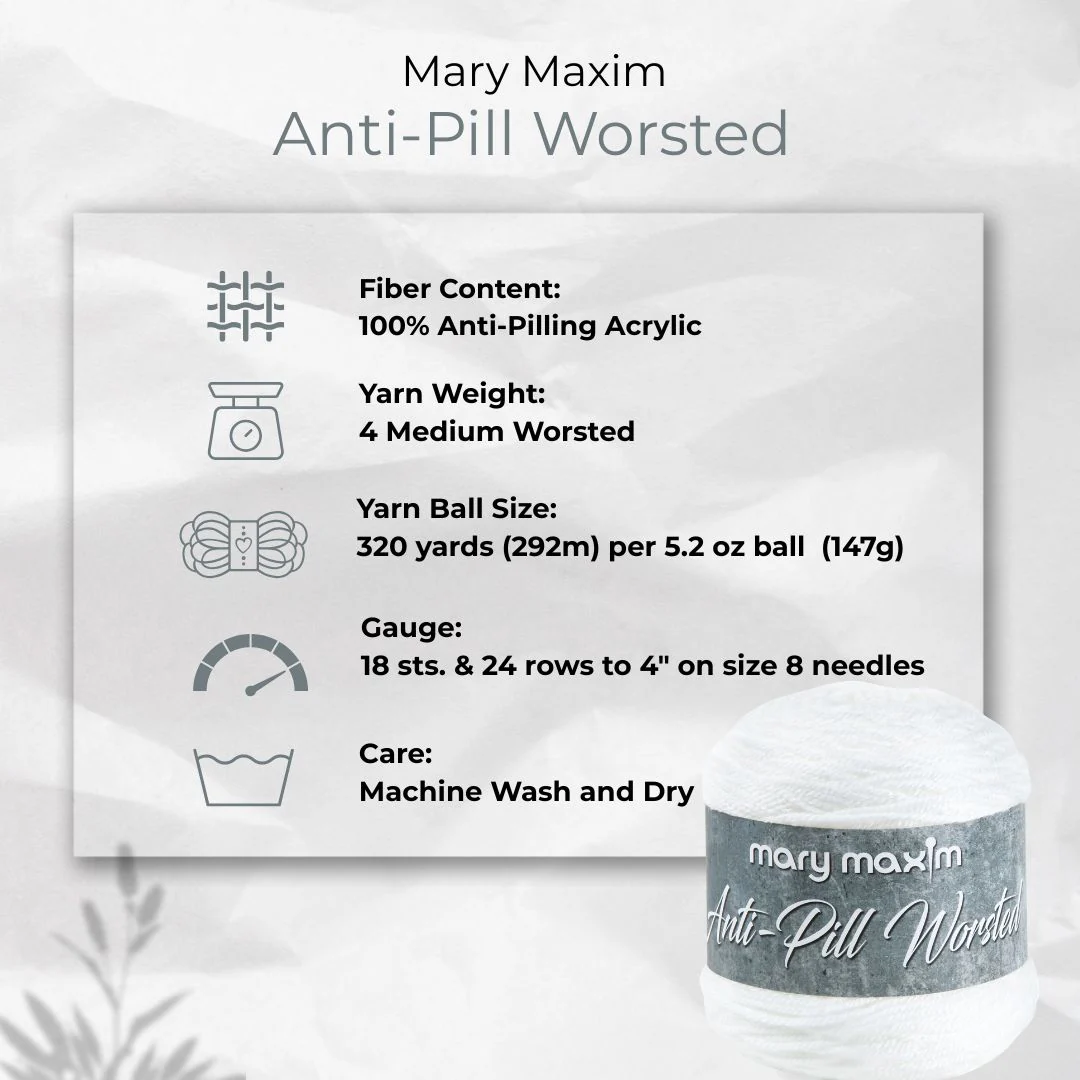 Mary Maxim Anti-Pilling Worsted Yarn - Image 24