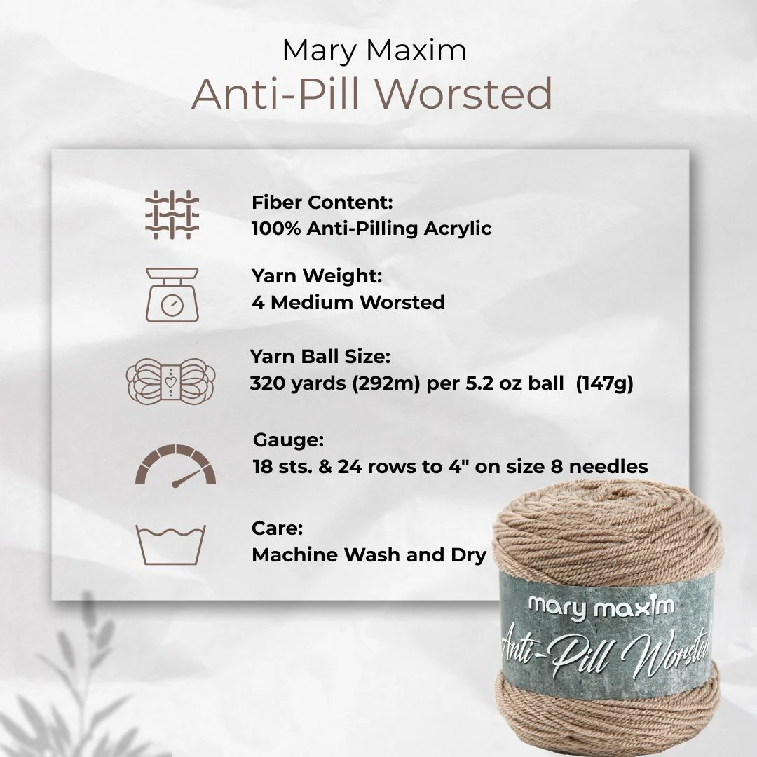 Mary Maxim Anti-Pilling Worsted Yarn - Image 26