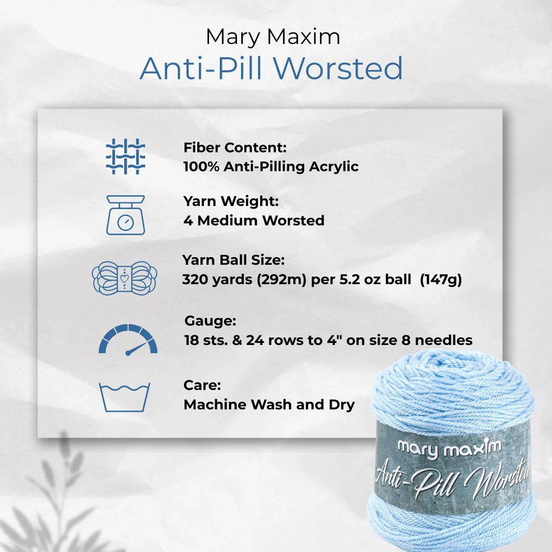 Mary Maxim Anti-Pilling Worsted Yarn - Image 30