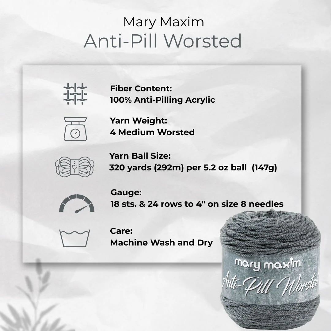 Mary Maxim Anti-Pilling Worsted Yarn - Image 32