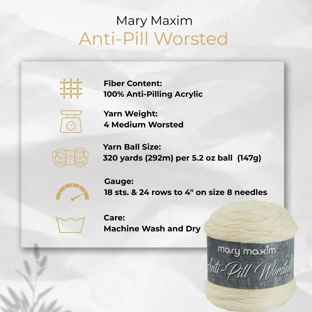 Mary Maxim Anti-Pilling Worsted Yarn - Image 34