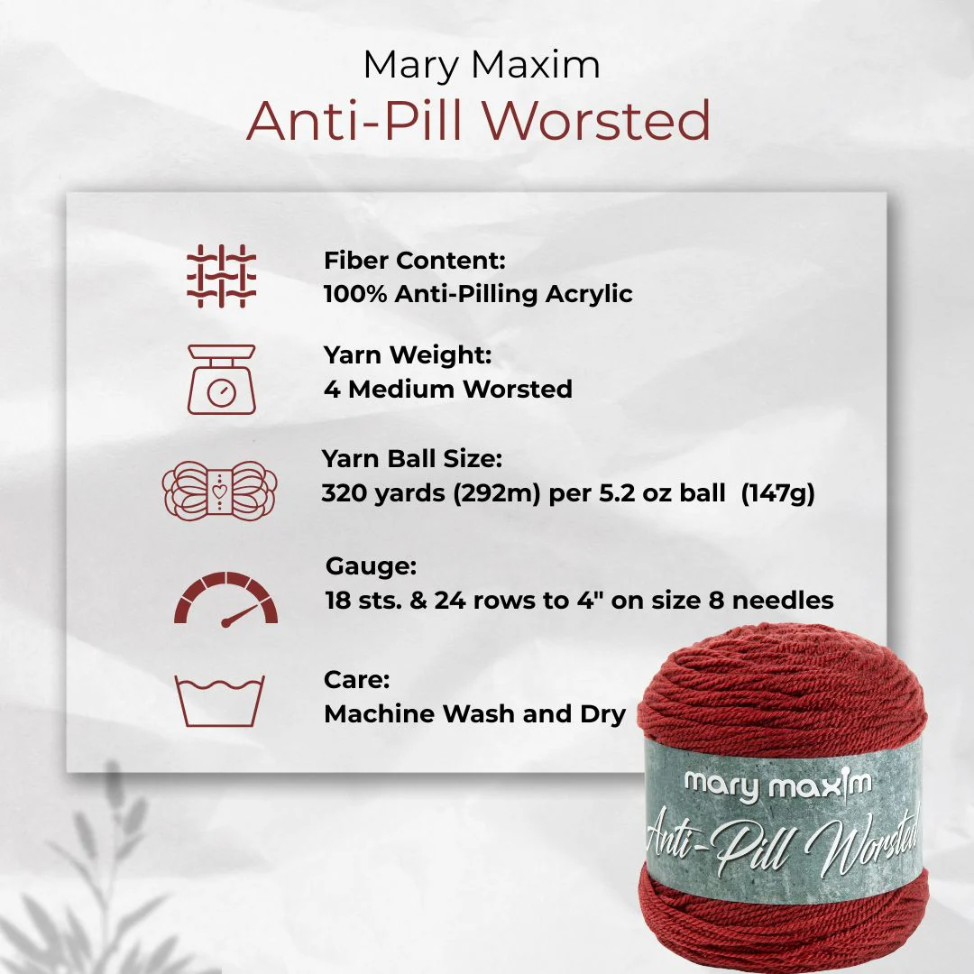 Mary Maxim Anti-Pilling Worsted Yarn - Image 36
