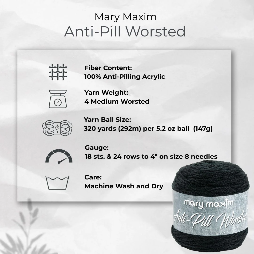 Mary Maxim Anti-Pilling Worsted Yarn - Image 38