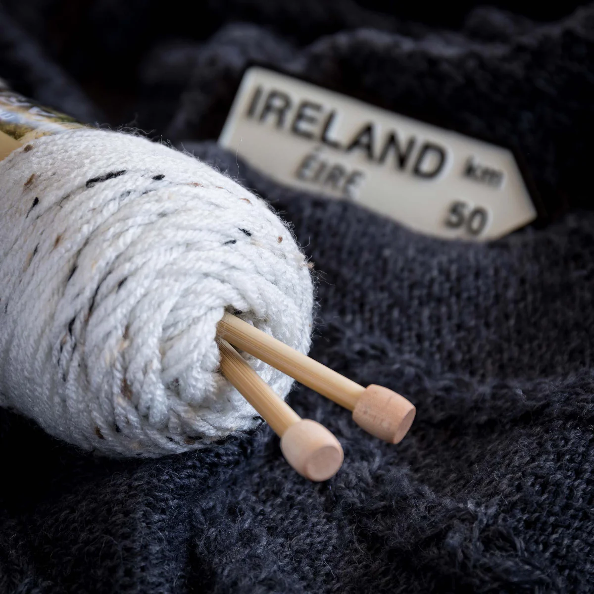 Mary Maxim Aran Irish Tweed Yarn - Image 8