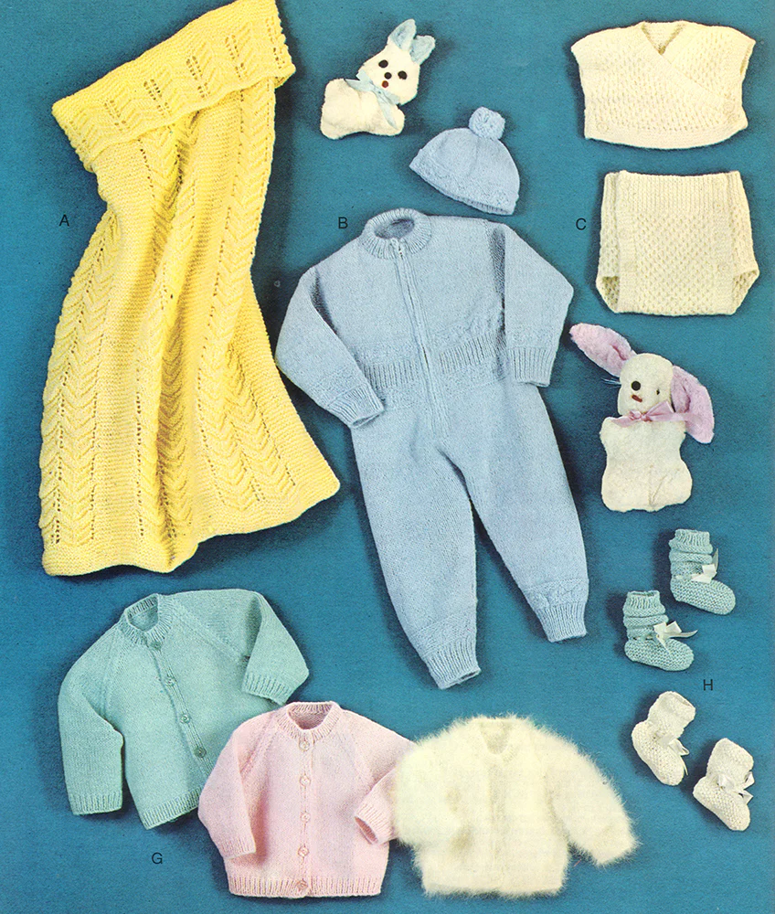 Mary Maxim Baby Pattern Book - Image 2