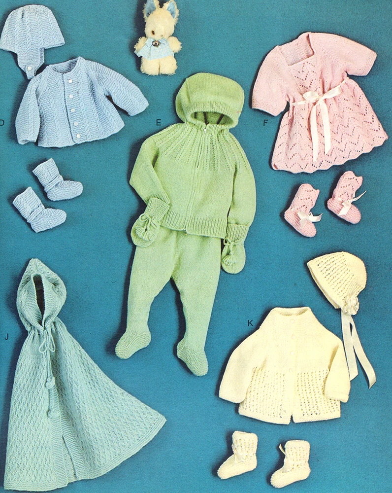 Mary Maxim Baby Pattern Book - Image 3